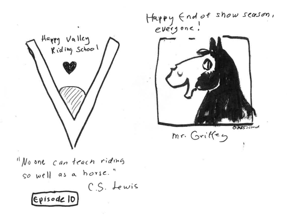 Happy Valley Riding School cartoon thumbnail