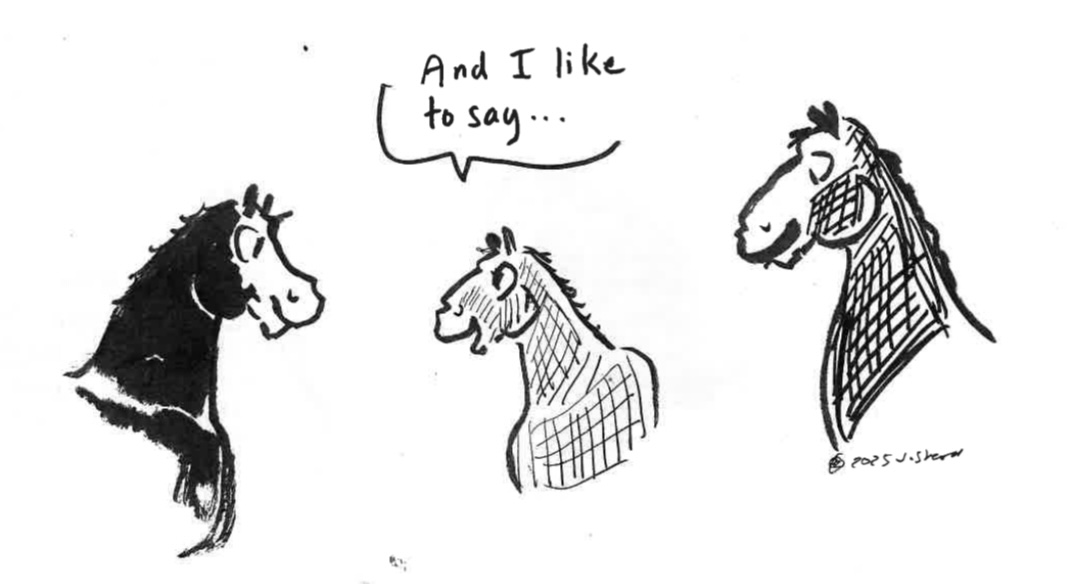 Happy Valley Riding School cartoon thumbnail
