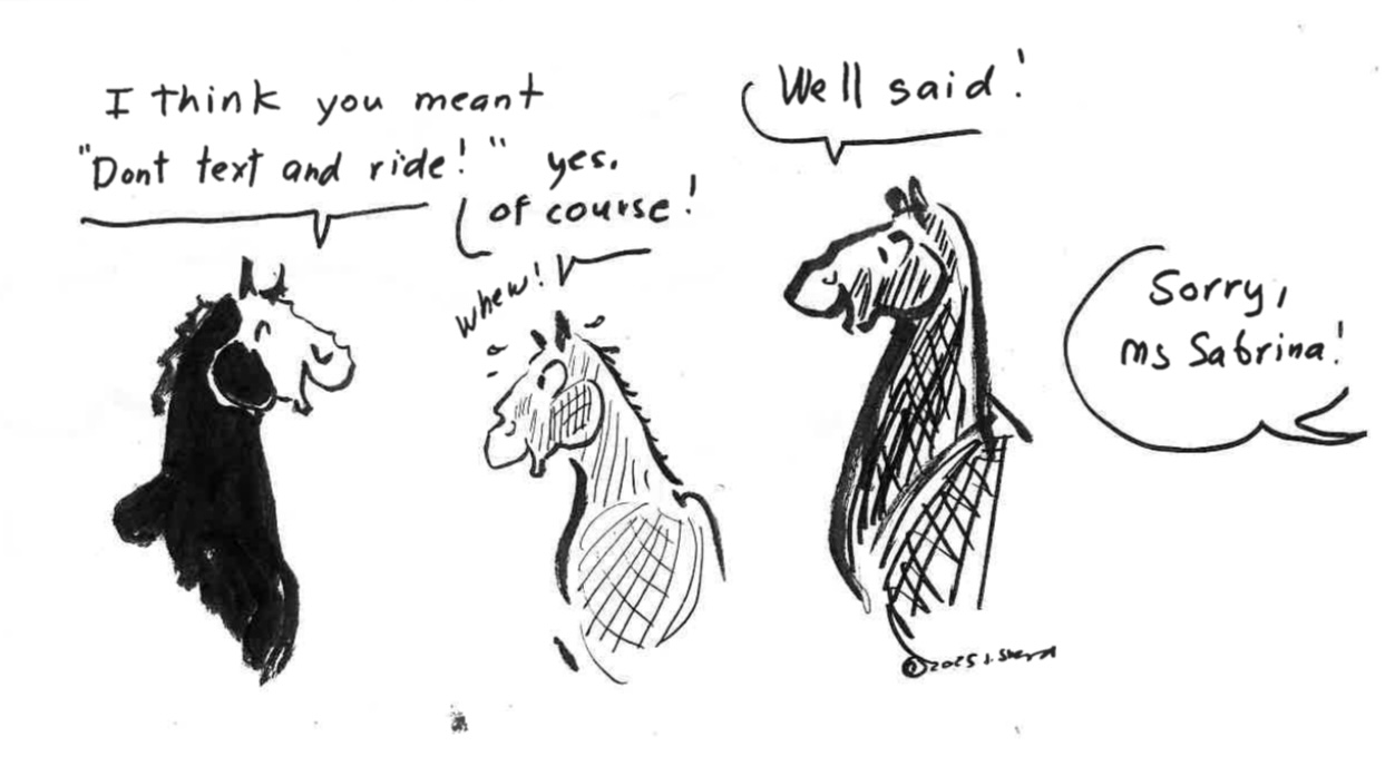 Happy Valley Riding School cartoon thumbnail