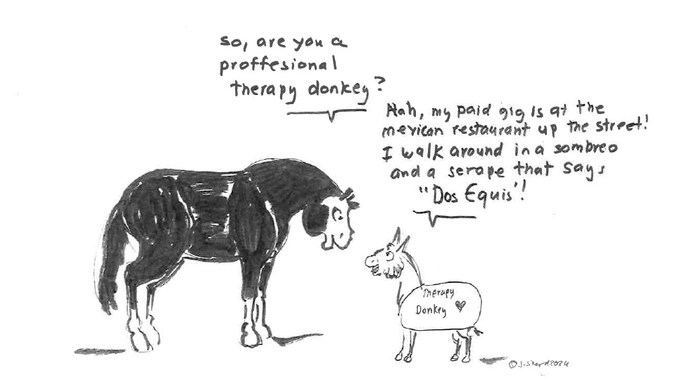 Happy Valley Riding School cartoon thumbnail