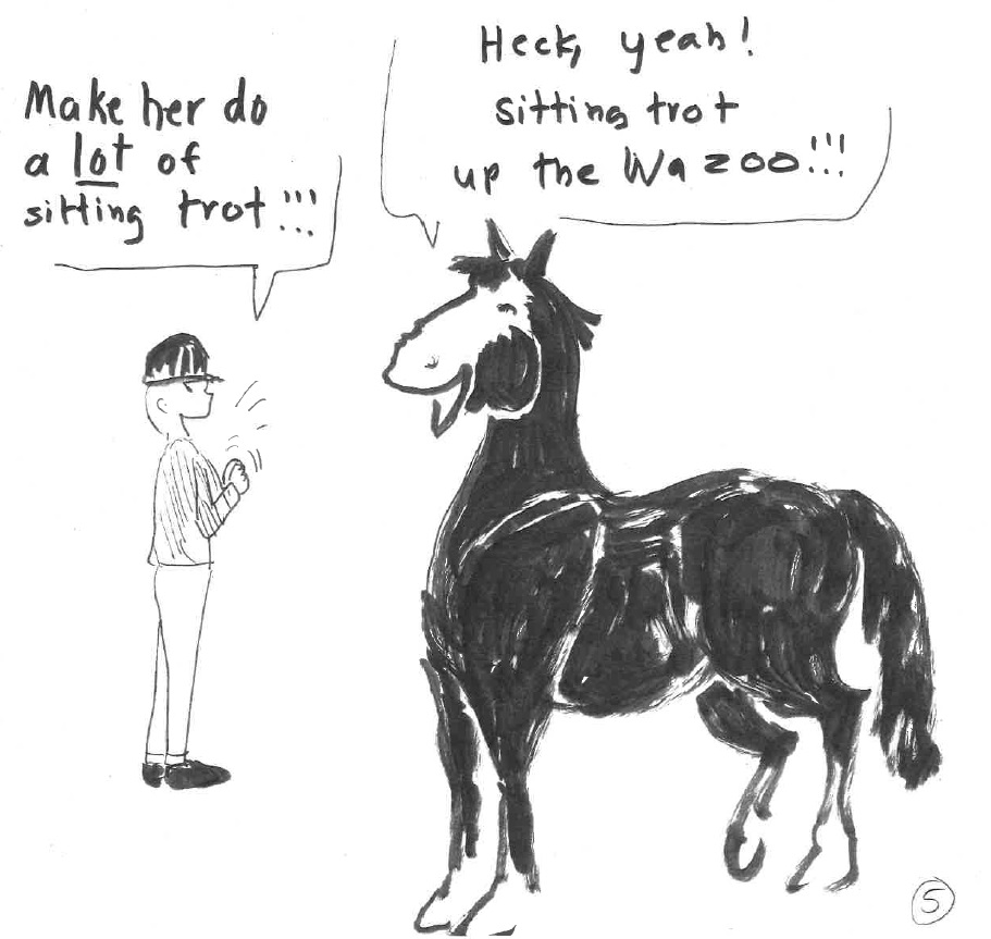 Happy Valley Riding School cartoon thumbnail